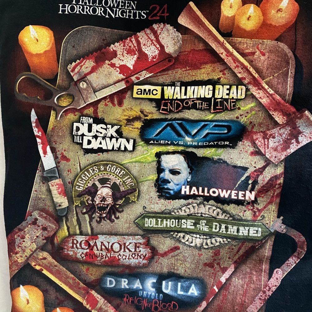 Halloween horror nights t shirt